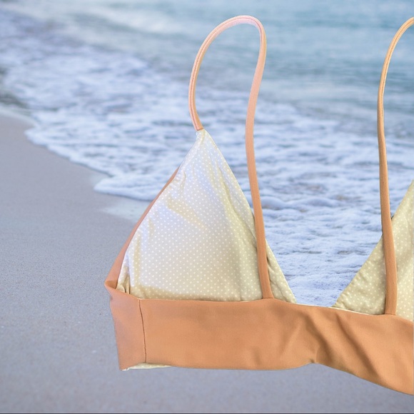 ACACIA Swimwear Pupukea Top in Topless/Storm colorway ~ NWOT ~ SIZE L - Picture 4 of 5